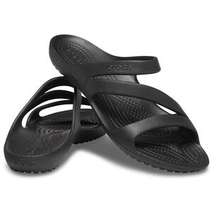 Women’s CROCS Black Open Toe Sandal with Straps. Size: 8